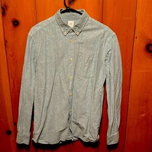 H&M Light Green Button Down. One of my favorites!